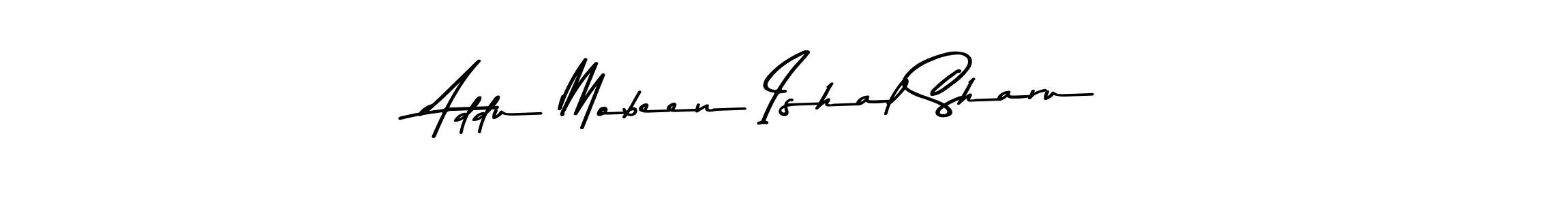 Design your own signature with our free online signature maker. With this signature software, you can create a handwritten (Asem Kandis PERSONAL USE) signature for name Addu Mobeen Ishal Sharu. Addu Mobeen Ishal Sharu signature style 9 images and pictures png