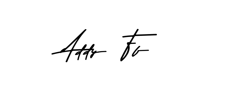 Also we have Addy  Ff name is the best signature style. Create professional handwritten signature collection using Asem Kandis PERSONAL USE autograph style. Addy  Ff signature style 9 images and pictures png