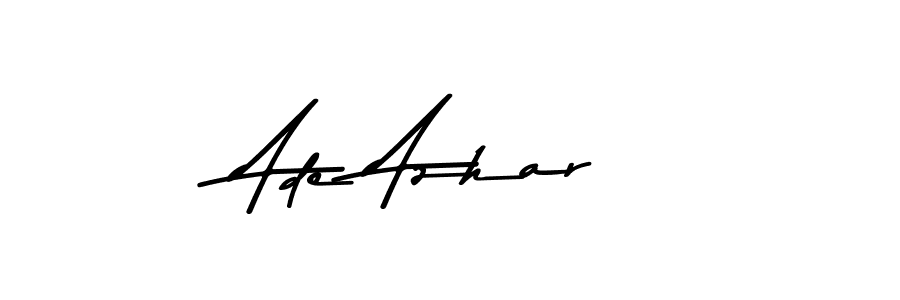 The best way (Asem Kandis PERSONAL USE) to make a short signature is to pick only two or three words in your name. The name Ade Azhar include a total of six letters. For converting this name. Ade Azhar signature style 9 images and pictures png