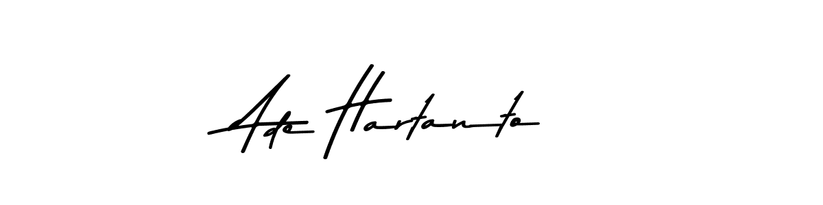 Make a beautiful signature design for name Ade Hartanto. With this signature (Asem Kandis PERSONAL USE) style, you can create a handwritten signature for free. Ade Hartanto signature style 9 images and pictures png