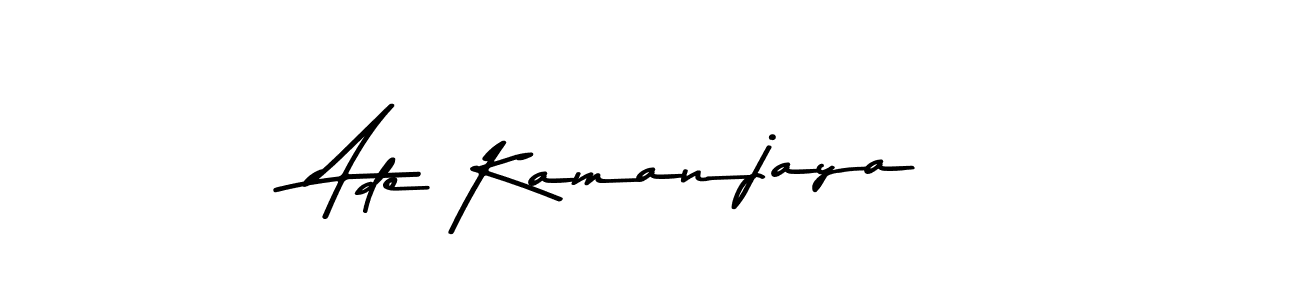 You can use this online signature creator to create a handwritten signature for the name Ade Kamanjaya. This is the best online autograph maker. Ade Kamanjaya signature style 9 images and pictures png