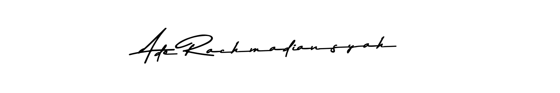 Here are the top 10 professional signature styles for the name Ade Rachmadiansyah. These are the best autograph styles you can use for your name. Ade Rachmadiansyah signature style 9 images and pictures png