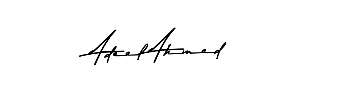 The best way (Asem Kandis PERSONAL USE) to make a short signature is to pick only two or three words in your name. The name Adeel Ahmed include a total of six letters. For converting this name. Adeel Ahmed signature style 9 images and pictures png