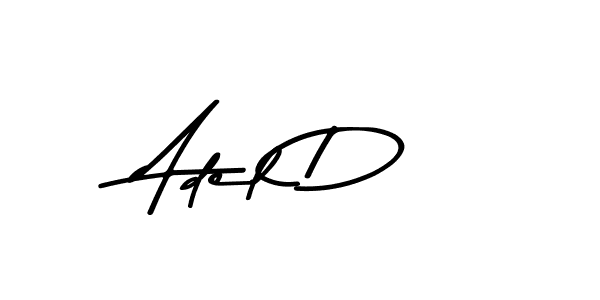 Similarly Asem Kandis PERSONAL USE is the best handwritten signature design. Signature creator online .You can use it as an online autograph creator for name Adel D. Adel D signature style 9 images and pictures png