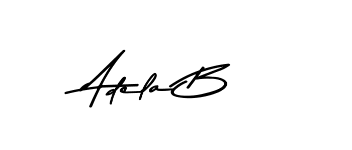 Best and Professional Signature Style for Adela B. Asem Kandis PERSONAL USE Best Signature Style Collection. Adela B signature style 9 images and pictures png