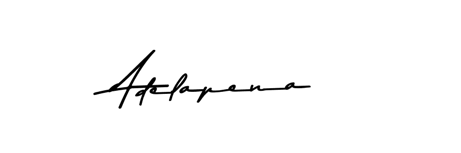 Design your own signature with our free online signature maker. With this signature software, you can create a handwritten (Asem Kandis PERSONAL USE) signature for name Adelapena. Adelapena signature style 9 images and pictures png