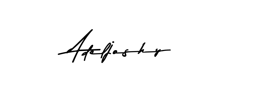 Similarly Asem Kandis PERSONAL USE is the best handwritten signature design. Signature creator online .You can use it as an online autograph creator for name Adeljoshy. Adeljoshy signature style 9 images and pictures png