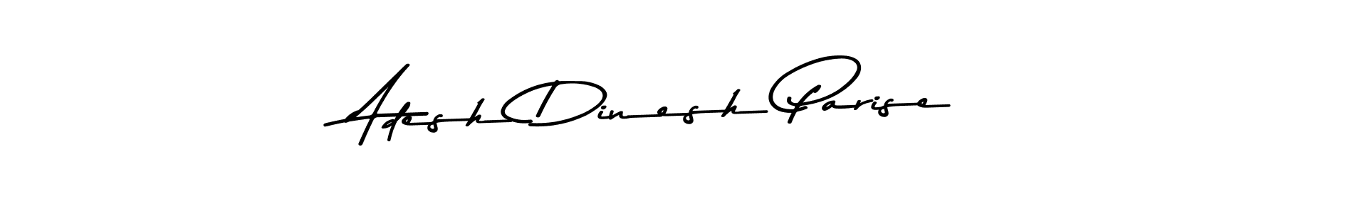 Design your own signature with our free online signature maker. With this signature software, you can create a handwritten (Asem Kandis PERSONAL USE) signature for name Adesh Dinesh Parise. Adesh Dinesh Parise signature style 9 images and pictures png