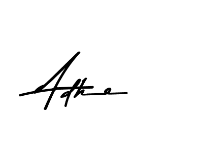 This is the best signature style for the Adhe name. Also you like these signature font (Asem Kandis PERSONAL USE). Mix name signature. Adhe signature style 9 images and pictures png