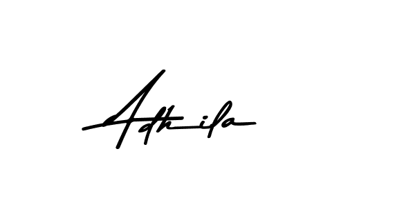 Make a beautiful signature design for name Adhila. Use this online signature maker to create a handwritten signature for free. Adhila signature style 9 images and pictures png