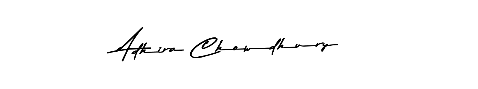 Design your own signature with our free online signature maker. With this signature software, you can create a handwritten (Asem Kandis PERSONAL USE) signature for name Adhira Chowdhury. Adhira Chowdhury signature style 9 images and pictures png