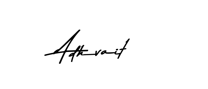 This is the best signature style for the Adhvait name. Also you like these signature font (Asem Kandis PERSONAL USE). Mix name signature. Adhvait signature style 9 images and pictures png