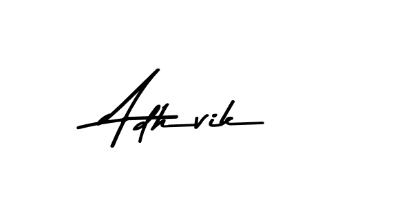 Adhvik stylish signature style. Best Handwritten Sign (Asem Kandis PERSONAL USE) for my name. Handwritten Signature Collection Ideas for my name Adhvik. Adhvik signature style 9 images and pictures png