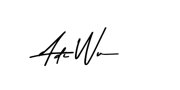 Use a signature maker to create a handwritten signature online. With this signature software, you can design (Asem Kandis PERSONAL USE) your own signature for name Adi Wu. Adi Wu signature style 9 images and pictures png