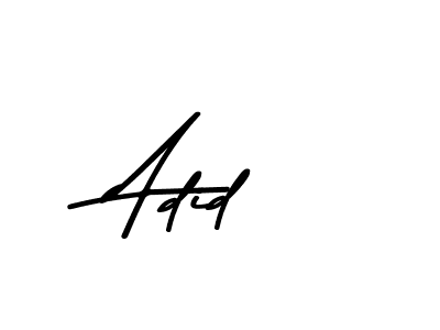 Use a signature maker to create a handwritten signature online. With this signature software, you can design (Asem Kandis PERSONAL USE) your own signature for name Adid. Adid signature style 9 images and pictures png