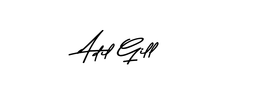 Create a beautiful signature design for name Adil Gill. With this signature (Asem Kandis PERSONAL USE) fonts, you can make a handwritten signature for free. Adil Gill signature style 9 images and pictures png