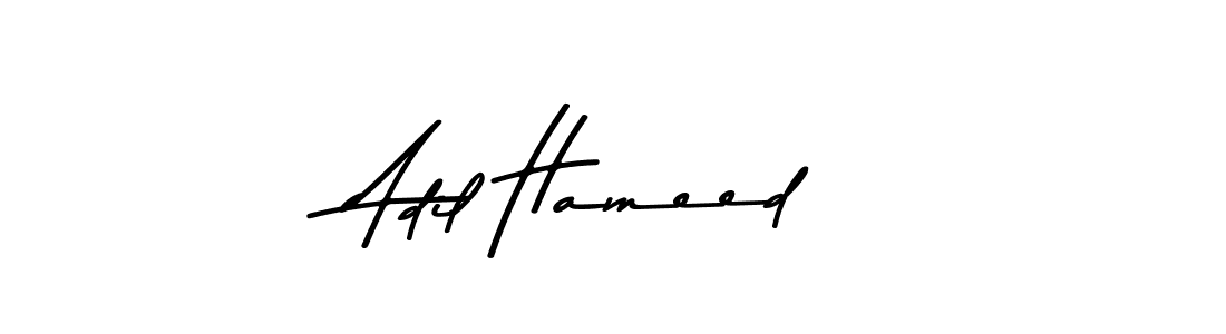 Make a beautiful signature design for name Adil Hameed. Use this online signature maker to create a handwritten signature for free. Adil Hameed signature style 9 images and pictures png