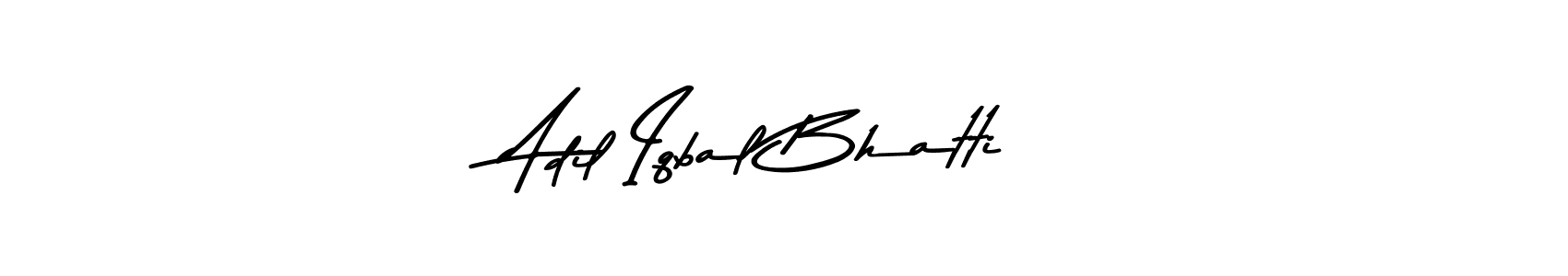 Design your own signature with our free online signature maker. With this signature software, you can create a handwritten (Asem Kandis PERSONAL USE) signature for name Adil Iqbal Bhatti. Adil Iqbal Bhatti signature style 9 images and pictures png