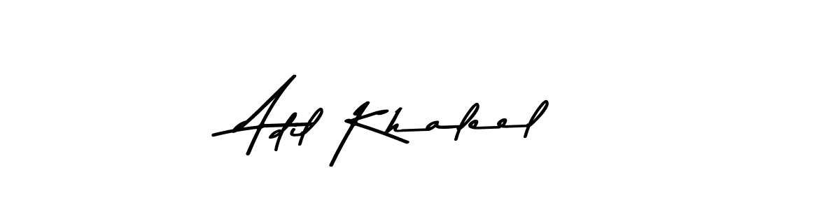 Adil Khaleel stylish signature style. Best Handwritten Sign (Asem Kandis PERSONAL USE) for my name. Handwritten Signature Collection Ideas for my name Adil Khaleel. Adil Khaleel signature style 9 images and pictures png