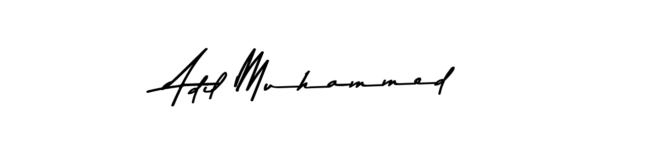 Make a beautiful signature design for name Adil Muhammed. With this signature (Asem Kandis PERSONAL USE) style, you can create a handwritten signature for free. Adil Muhammed signature style 9 images and pictures png