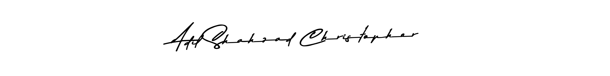 It looks lik you need a new signature style for name Adil Shahzad Christopher. Design unique handwritten (Asem Kandis PERSONAL USE) signature with our free signature maker in just a few clicks. Adil Shahzad Christopher signature style 9 images and pictures png