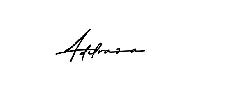 How to make Adilraza name signature. Use Asem Kandis PERSONAL USE style for creating short signs online. This is the latest handwritten sign. Adilraza signature style 9 images and pictures png