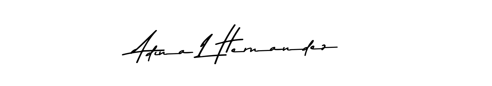 Make a beautiful signature design for name Adina L Hernandez. Use this online signature maker to create a handwritten signature for free. Adina L Hernandez signature style 9 images and pictures png