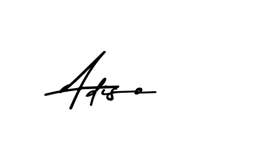 Make a beautiful signature design for name Adiso. Use this online signature maker to create a handwritten signature for free. Adiso signature style 9 images and pictures png