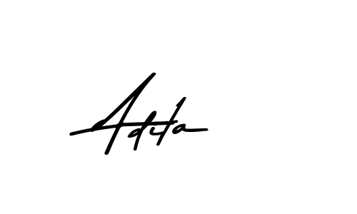 Adita stylish signature style. Best Handwritten Sign (Asem Kandis PERSONAL USE) for my name. Handwritten Signature Collection Ideas for my name Adita. Adita signature style 9 images and pictures png
