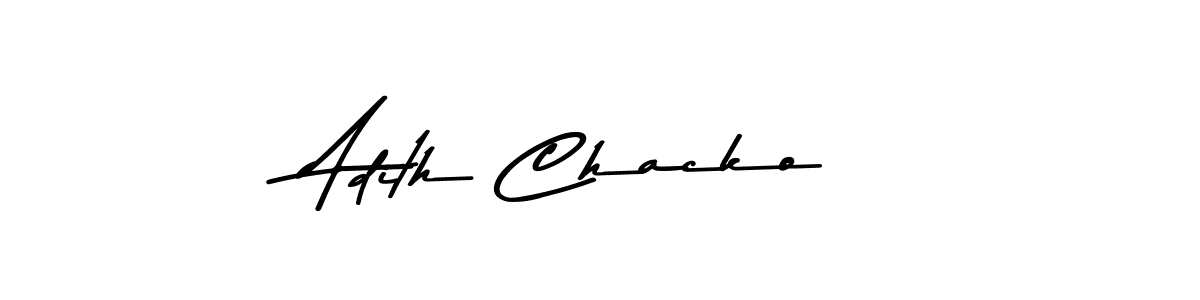 Make a beautiful signature design for name Adith Chacko. With this signature (Asem Kandis PERSONAL USE) style, you can create a handwritten signature for free. Adith Chacko signature style 9 images and pictures png