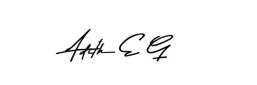 How to Draw Adith E G signature style? Asem Kandis PERSONAL USE is a latest design signature styles for name Adith E G. Adith E G signature style 9 images and pictures png