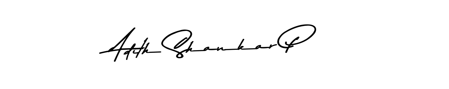 Here are the top 10 professional signature styles for the name Adith Shankar P. These are the best autograph styles you can use for your name. Adith Shankar P signature style 9 images and pictures png