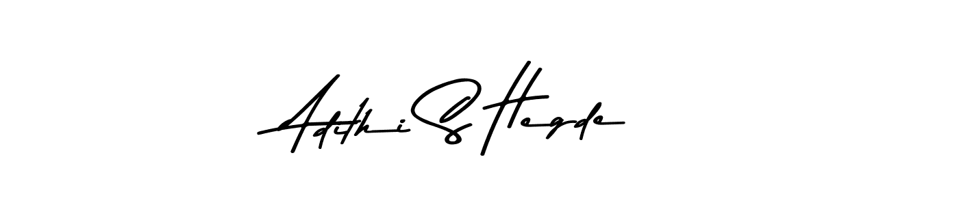 Also You can easily find your signature by using the search form. We will create Adithi S Hegde name handwritten signature images for you free of cost using Asem Kandis PERSONAL USE sign style. Adithi S Hegde signature style 9 images and pictures png