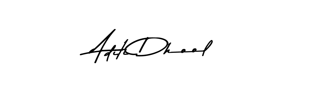 Make a beautiful signature design for name Aditi Dhool. With this signature (Asem Kandis PERSONAL USE) style, you can create a handwritten signature for free. Aditi Dhool signature style 9 images and pictures png