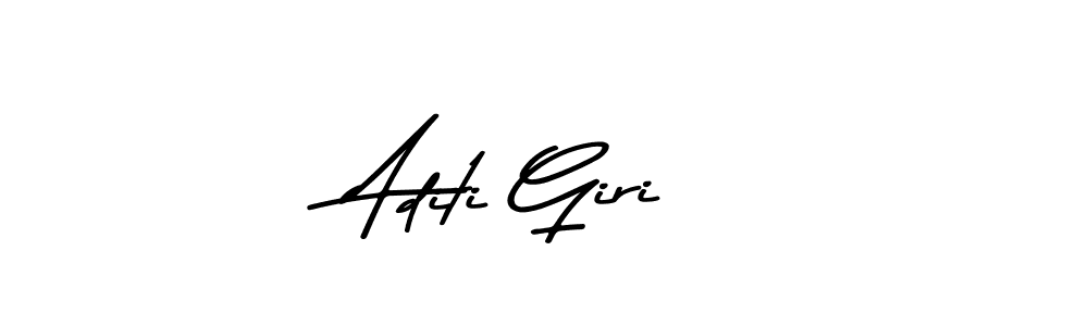 Design your own signature with our free online signature maker. With this signature software, you can create a handwritten (Asem Kandis PERSONAL USE) signature for name Aditi Giri. Aditi Giri signature style 9 images and pictures png