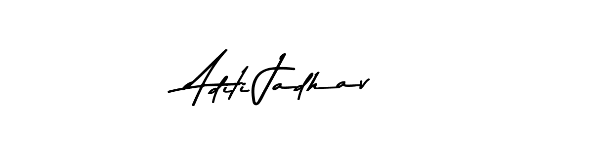 Make a beautiful signature design for name Aditi Jadhav. Use this online signature maker to create a handwritten signature for free. Aditi Jadhav signature style 9 images and pictures png