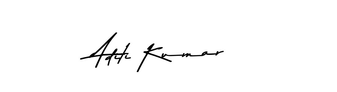 Create a beautiful signature design for name Aditi Kumar. With this signature (Asem Kandis PERSONAL USE) fonts, you can make a handwritten signature for free. Aditi Kumar signature style 9 images and pictures png