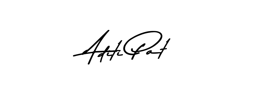 Similarly Asem Kandis PERSONAL USE is the best handwritten signature design. Signature creator online .You can use it as an online autograph creator for name Aditi Pat. Aditi Pat signature style 9 images and pictures png