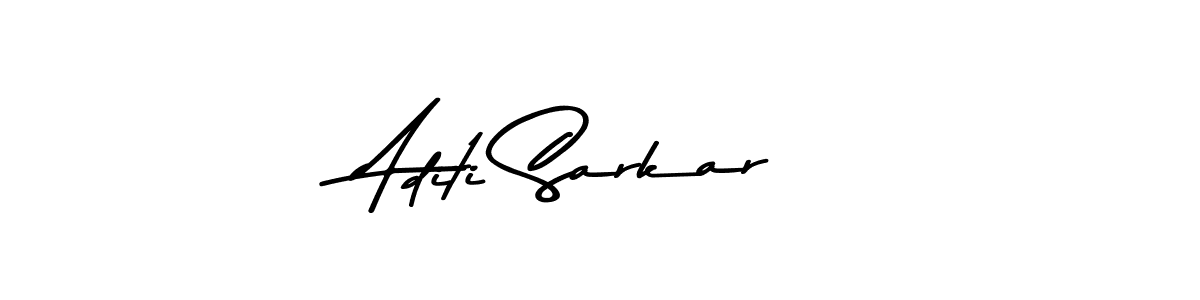 Make a beautiful signature design for name Aditi Sarkar. With this signature (Asem Kandis PERSONAL USE) style, you can create a handwritten signature for free. Aditi Sarkar signature style 9 images and pictures png