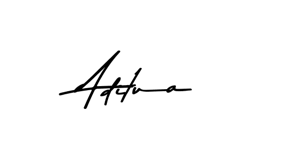 Create a beautiful signature design for name Aditua. With this signature (Asem Kandis PERSONAL USE) fonts, you can make a handwritten signature for free. Aditua signature style 9 images and pictures png