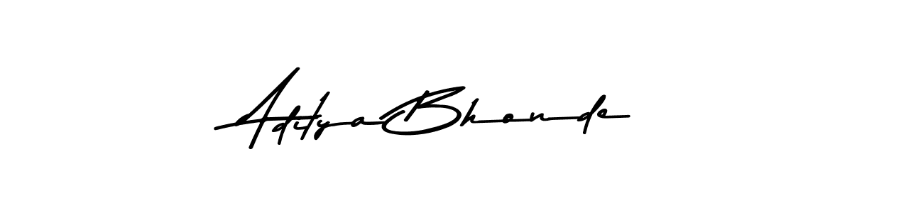 Also we have Aditya Bhonde name is the best signature style. Create professional handwritten signature collection using Asem Kandis PERSONAL USE autograph style. Aditya Bhonde signature style 9 images and pictures png