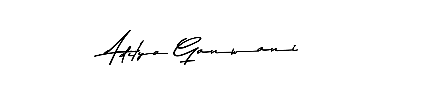 Use a signature maker to create a handwritten signature online. With this signature software, you can design (Asem Kandis PERSONAL USE) your own signature for name Aditya Ganwani. Aditya Ganwani signature style 9 images and pictures png