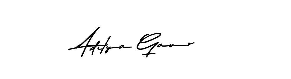 Aditya Gaur stylish signature style. Best Handwritten Sign (Asem Kandis PERSONAL USE) for my name. Handwritten Signature Collection Ideas for my name Aditya Gaur. Aditya Gaur signature style 9 images and pictures png