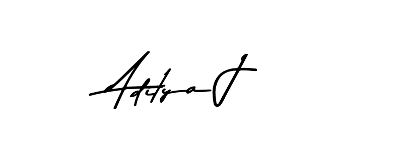 Create a beautiful signature design for name Aditya J. With this signature (Asem Kandis PERSONAL USE) fonts, you can make a handwritten signature for free. Aditya J signature style 9 images and pictures png