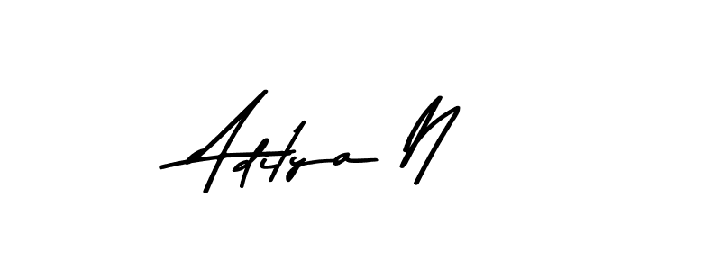 Design your own signature with our free online signature maker. With this signature software, you can create a handwritten (Asem Kandis PERSONAL USE) signature for name Aditya N. Aditya N signature style 9 images and pictures png