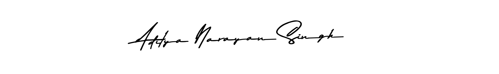 Make a beautiful signature design for name Aditya Narayan Singh. With this signature (Asem Kandis PERSONAL USE) style, you can create a handwritten signature for free. Aditya Narayan Singh signature style 9 images and pictures png
