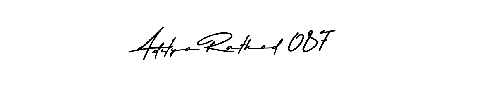 Use a signature maker to create a handwritten signature online. With this signature software, you can design (Asem Kandis PERSONAL USE) your own signature for name Aditya Rathod 087. Aditya Rathod 087 signature style 9 images and pictures png