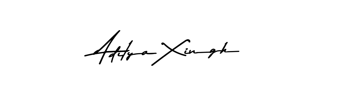 How to make Aditya Xingh name signature. Use Asem Kandis PERSONAL USE style for creating short signs online. This is the latest handwritten sign. Aditya Xingh signature style 9 images and pictures png