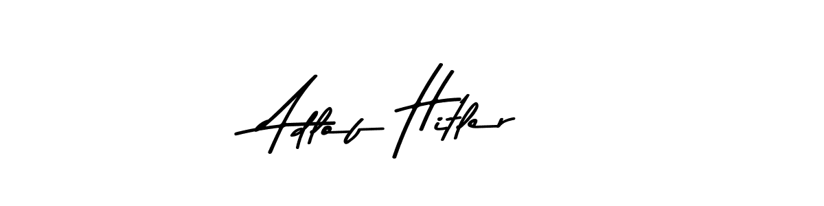 Design your own signature with our free online signature maker. With this signature software, you can create a handwritten (Asem Kandis PERSONAL USE) signature for name Adlof Hitler. Adlof Hitler signature style 9 images and pictures png