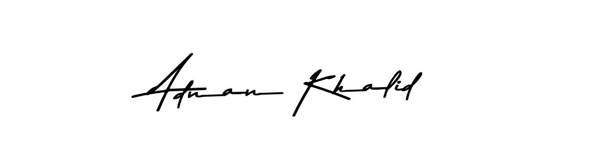 Also we have Adnan Khalid name is the best signature style. Create professional handwritten signature collection using Asem Kandis PERSONAL USE autograph style. Adnan Khalid signature style 9 images and pictures png